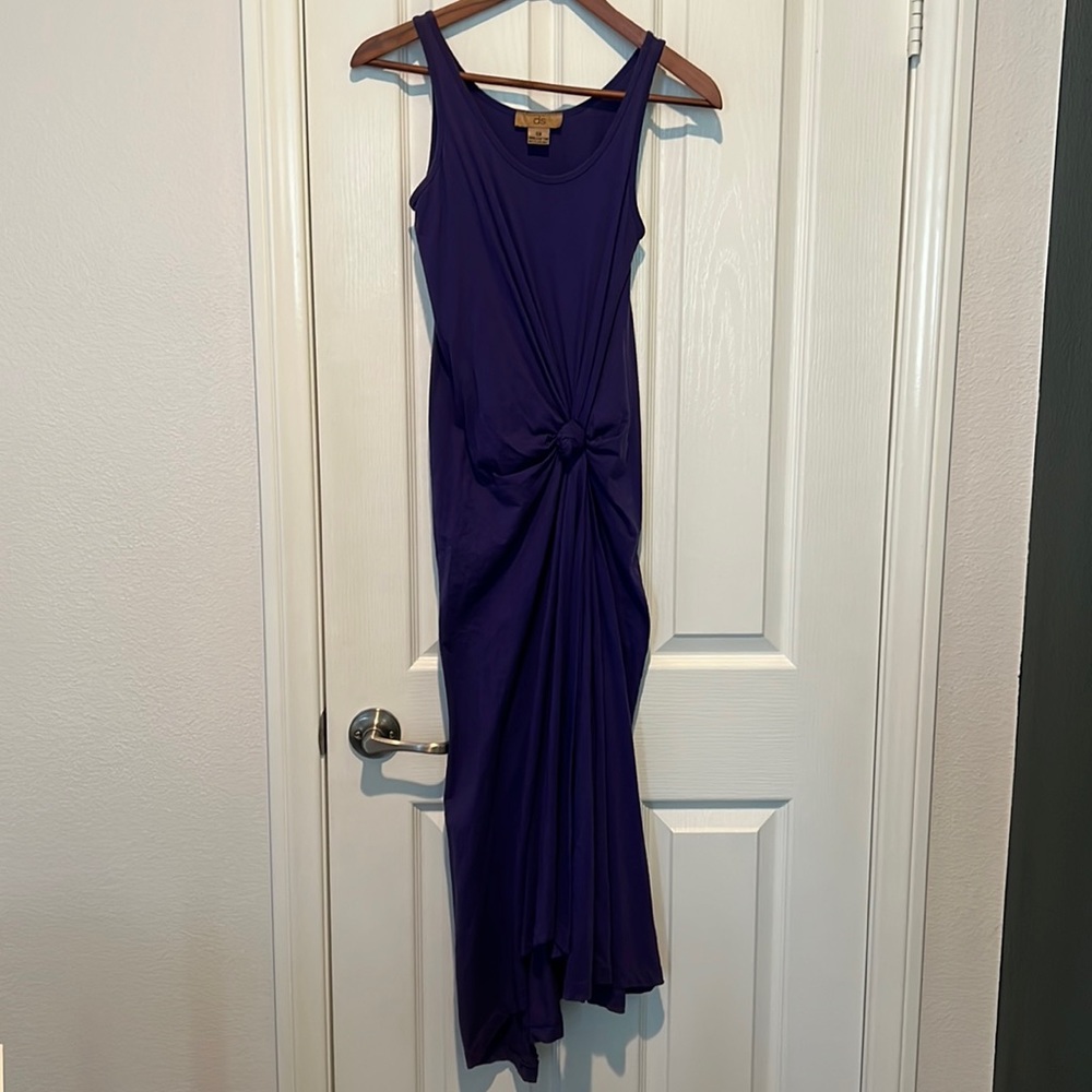 ds purple maxi dress